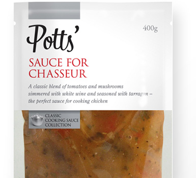 Potts' Sauce for Chasseur