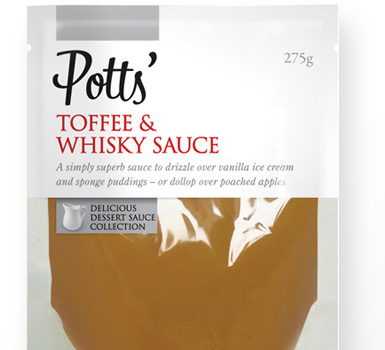 Potts' Toffee and Whisky Sauce