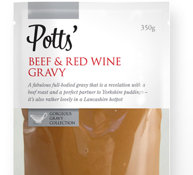 Potts' Beef and Red Wine Gravy