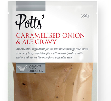 Potts' Caramelised Onion and Ale Gravy