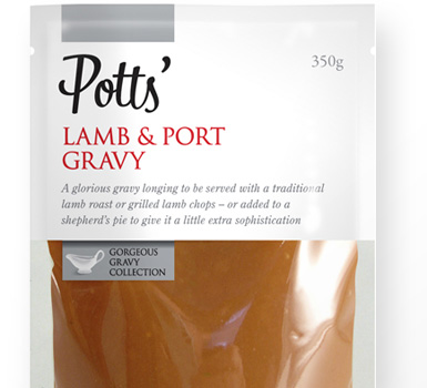 Potts' Lamb and Port Gravy